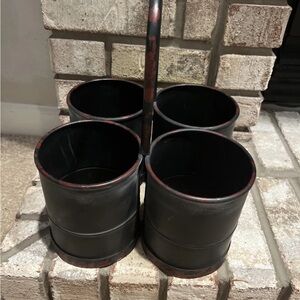 NWOT Pottery Barn Flower/ Utensil Holder